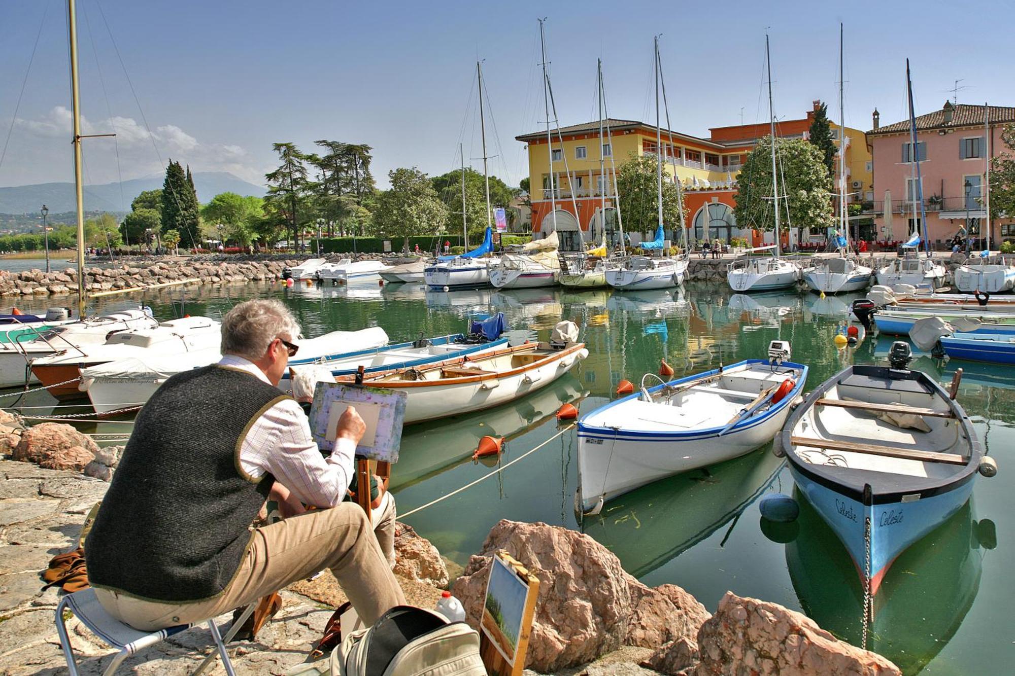 Hotel Vela D'Oro ***S Bardolino Exterior foto